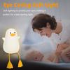 Kids' Duck Night Light, Cute Seagull Silicone Bedside Lamp for Nursery, ABS+SIL, Touch Control, Portable, Rechargeable, Dimmable, Birthday, Christmas