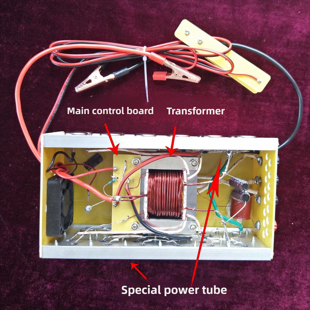 

Инверторная головка высокой мощности низкой частоты, энергосберегающий повышающий преобразователь для литиевой батареи 12 В, портативный инверторный источник питания