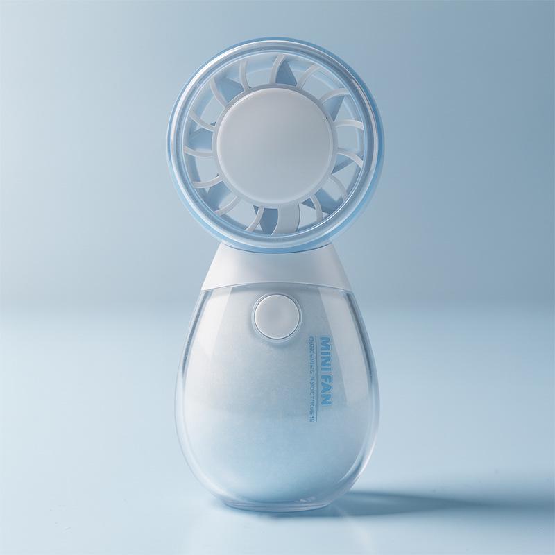 High-Speed USB Rechargeable Mini Handheld Fan with Lanyard Factory/Wholesale/Export/Cross-border