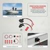 Drag Motor Plug 12V-24V 8/10 Gauge 2 Wire Trolling Motor Universal Boat Motor Quick Connection Socket