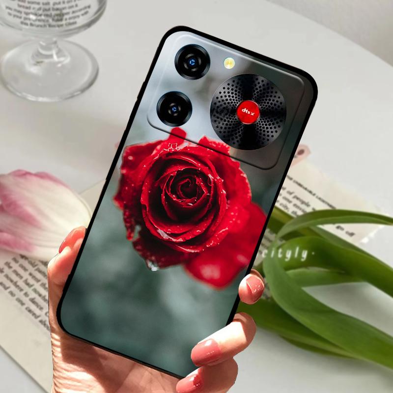 Per custodia telefono ZTE nubia Music 2 4G Music2 Cover Posteriore in Morbido Silicone Per Nubia Music Lusso Moda Protettiva Coque Fundas