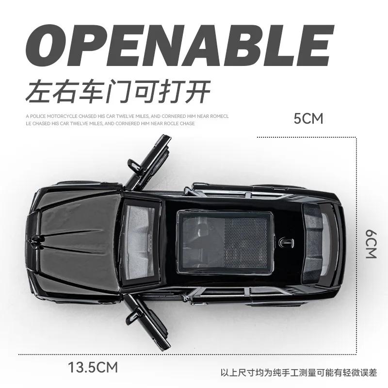 1:36 Rolls Royce Cullinan High Simulation Diecast Metal Alloy Model Car Sound Light Pull Back Collection Kids Toy Gifts A589