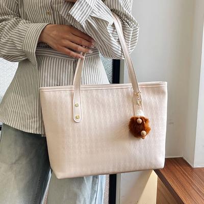 Indentation Trendy Large Capacity Bag for Women New Fashionable Fashionable Shoulder Bags for Fashionable Student Tote Bags