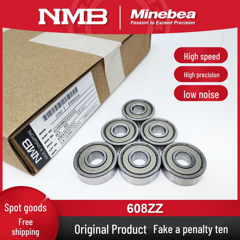 NMB Miniature Bearing 608MNZZSD35 M3MTLY121 for Electric Tools, Axial Fans, and Encoders