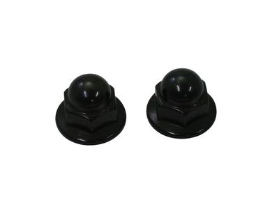 CF POSH Black SUS Flange Cap Nut M8 P1.25 2