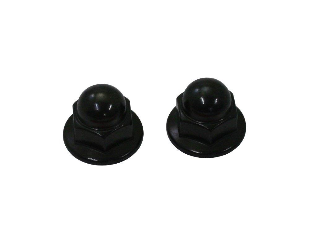 CF POSH Black SUS Flange Cap Nut M8 P1.25 2 M8 P1.25 чёрный