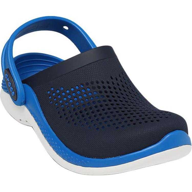 Crocs Literide 360 Clog Comfortable Soft Non-Slip Breathable Low-Top Sandals Kids clogs Blue 206712-4KB
