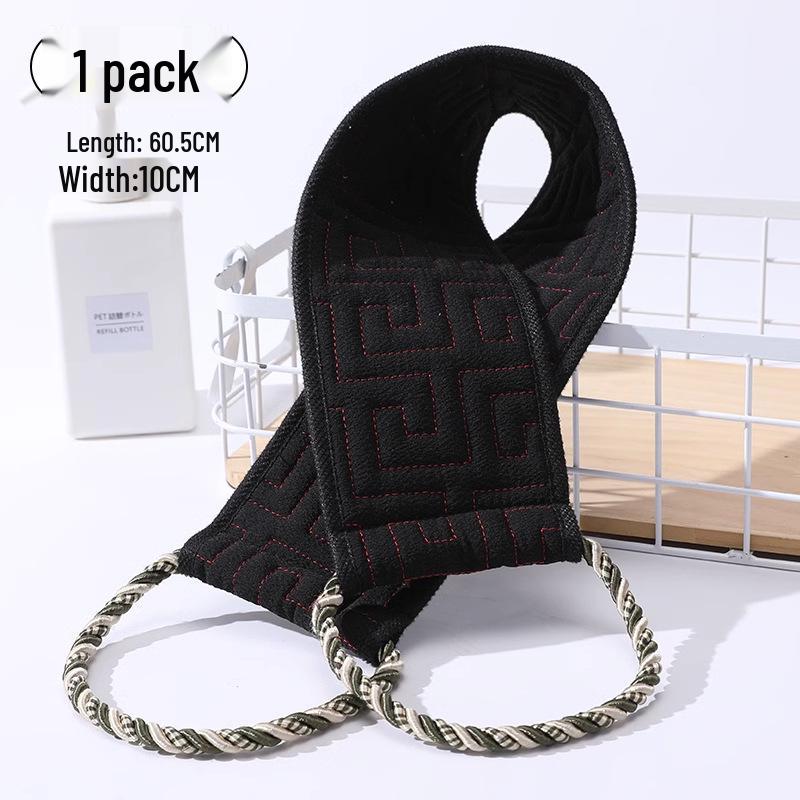 Men s Exfoliating Bath Towel – Strong Mud-Removing Back Scrubber Standard