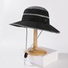 9cm Wide Brim Sun Hat Men Women UPF 50+ UV Protection Mesh Breathable Fisherman Cap Waterproof Outdoor Hiking Fishing Beach Hat