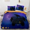 Gaming Bedding Set Twin Full Size Kids Gamepad Duvet Cover For Boys Girl Bedroom Decor Polyester Game Controller Comforter Cover