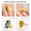 Sturdy Brass Earring Components Jewelry Accessory for Handmade Jewelry Fashionable  2 Pieces Included Home Decoration