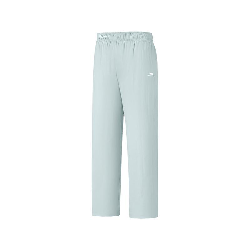 Skechers Windproof Breathable Loose Woven Mid-Waist Quick-Dry Pants Women pants P226W028-01MZ S