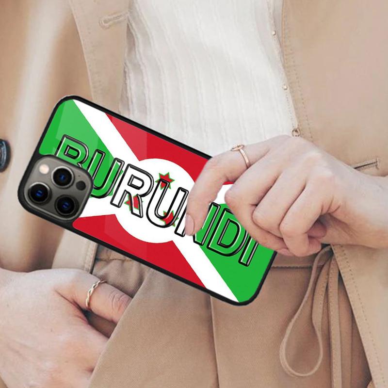 

Burundi National Flag Coat Of Arms Magnetic Phone Case For APPLE iPhone 17 Air 16 14 13 12 Pro Max 15 Plus MagSafe Cover iPhone 13mini