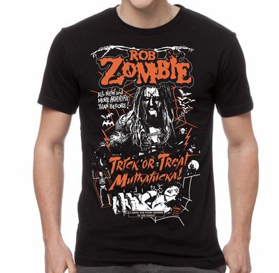 ROB ZOMBIE cd lgo TRICK OR TREAT MUTHAFUCKA! Offizielles SHIRT XL Neu hellbilly