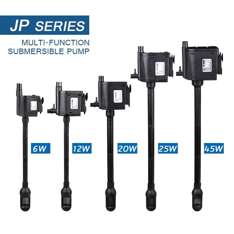 Série JP Aquarium Pompe Submersible Multifonctionnelle Pompe d'Oxygénation d'Aquarium Petit Aquarium Pompe à Eau Silencieuse