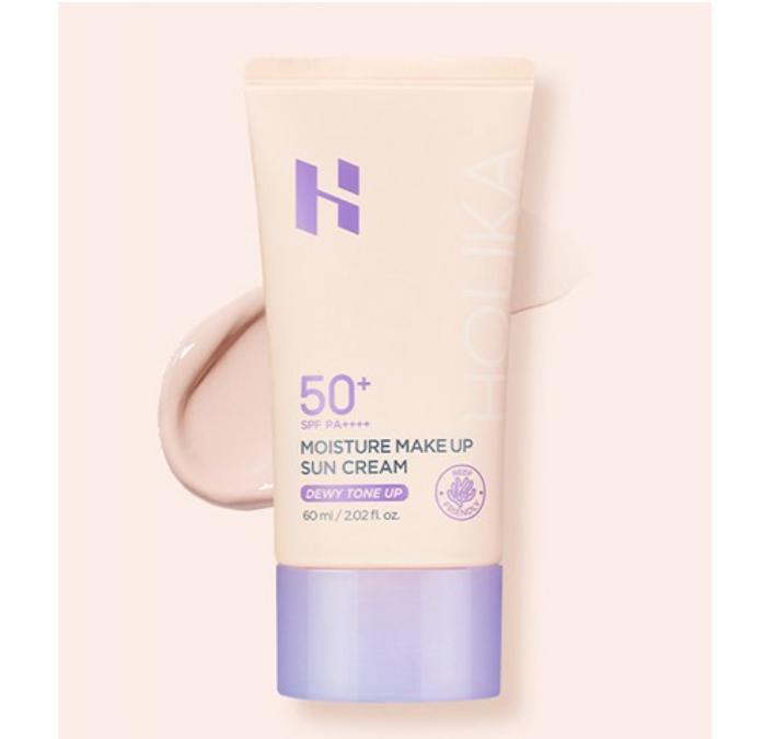 Holika Holika Makeup Sun Cream SPF50+ PA+++ 60ml – Oil Control & Moisture Types