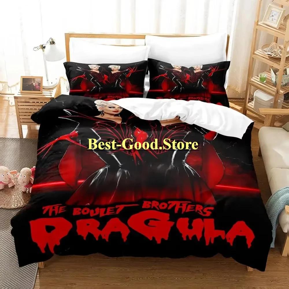 

Boulet brothers dragula titans Beding Set Single Twin Ful Quen King-Sized Dimensionsd Dimensions Bed Linen Set Aldult Kid Bedrom Duvetcover Sets Bed 135*200cm Eu-Single