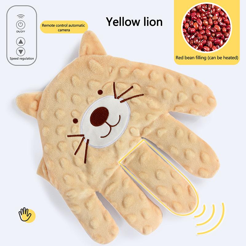 

Успокаивающая подушка-помощник для сна младенца Автоматически хлопает Плюшевая ладонь для сна Комфортный Электрический Безопасный Ребенок Похлопывает Сон Успокаивает Ладони