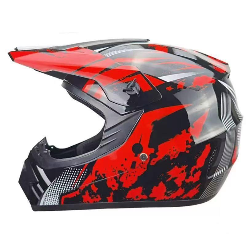 Full Face Motorcycle Helmet Off-Road ATV Dirt Bike Riding Universal Unisex Adult All-Season EPS Safety