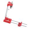 Woodworking Drill Locator Alloy Steel Plastic Portable Drilling Positioner Carpentry Accessories