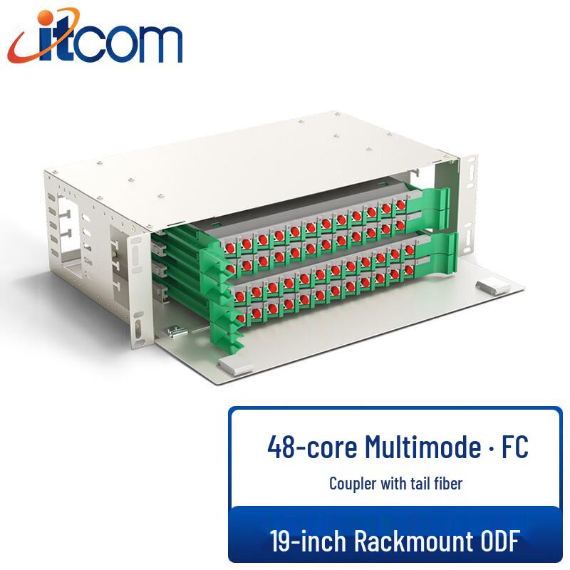 itcom Adicom 19-inch Rack-Mount ODF Fiber Optic Distribution Frame