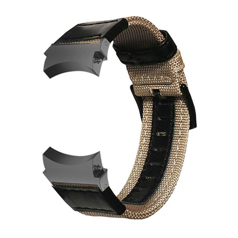 

Нейлоновий браслет без зазорів для Samsung Galaxy Watch 7/6/5/4 44 мм 40 мм 5pro 45 мм полотняний ремінець для Galaxy Watch4 6Classic 43 мм 47 мм galaxy watch 5 pro 45MM