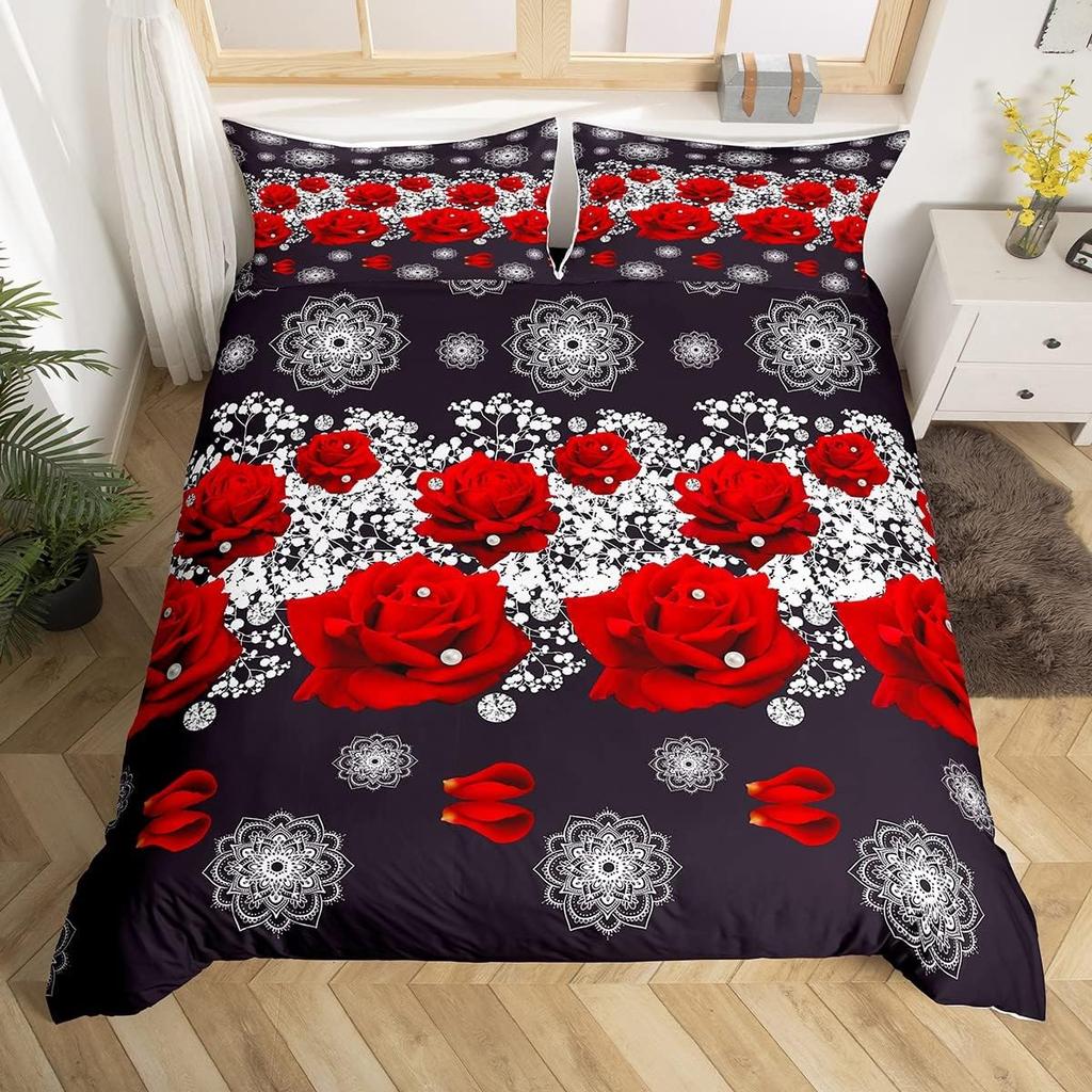 Comforter Flower Of Life Bohemia Mandala Mayan Calendar Comforter Abstract Sacred Geometry Theme Bedding Set S