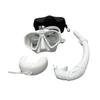 Adult liquid silicone professional snorkeling two-piece set