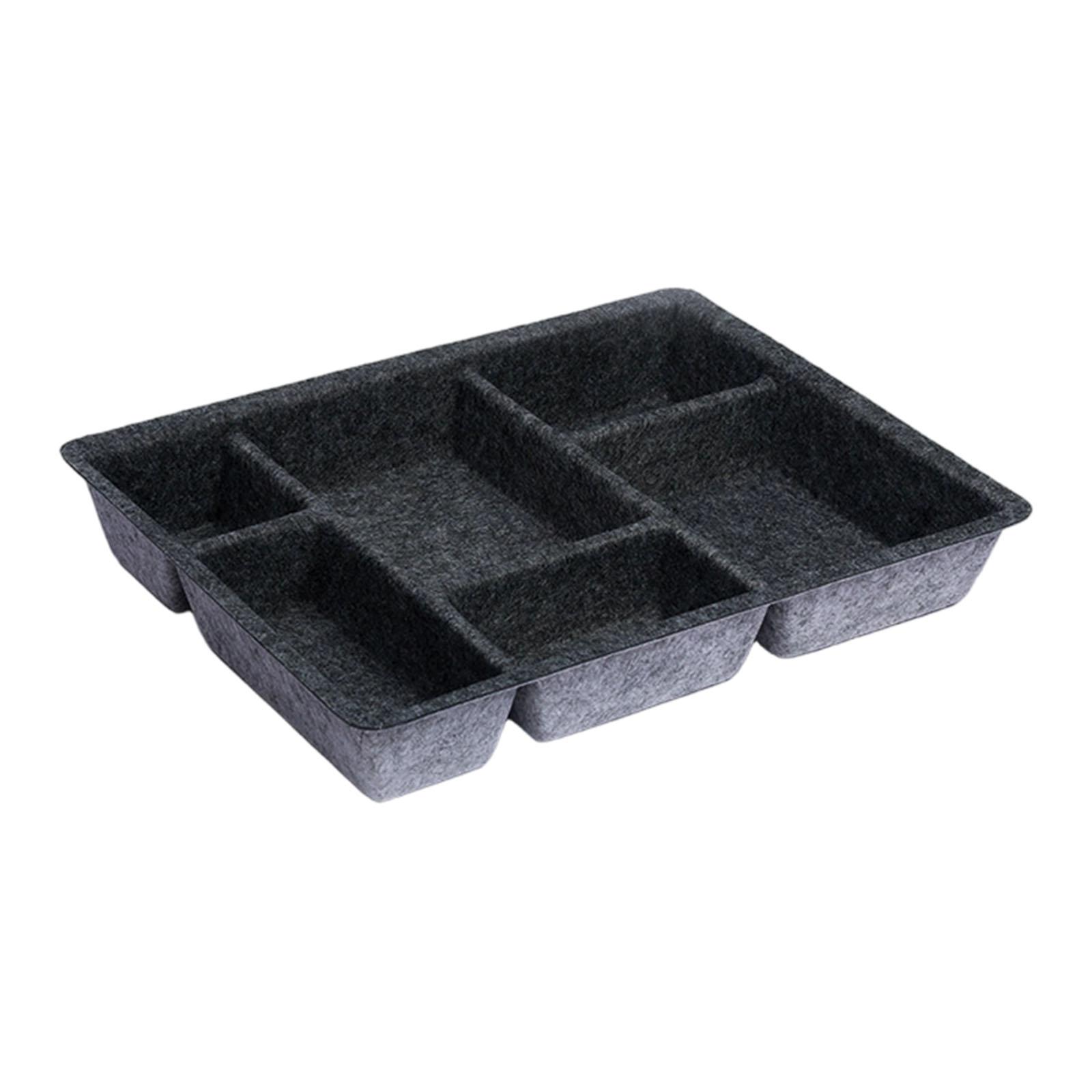 Felt Drawer Organizer Tray Holder Desk Organisers for Cabinet Pantry Desk