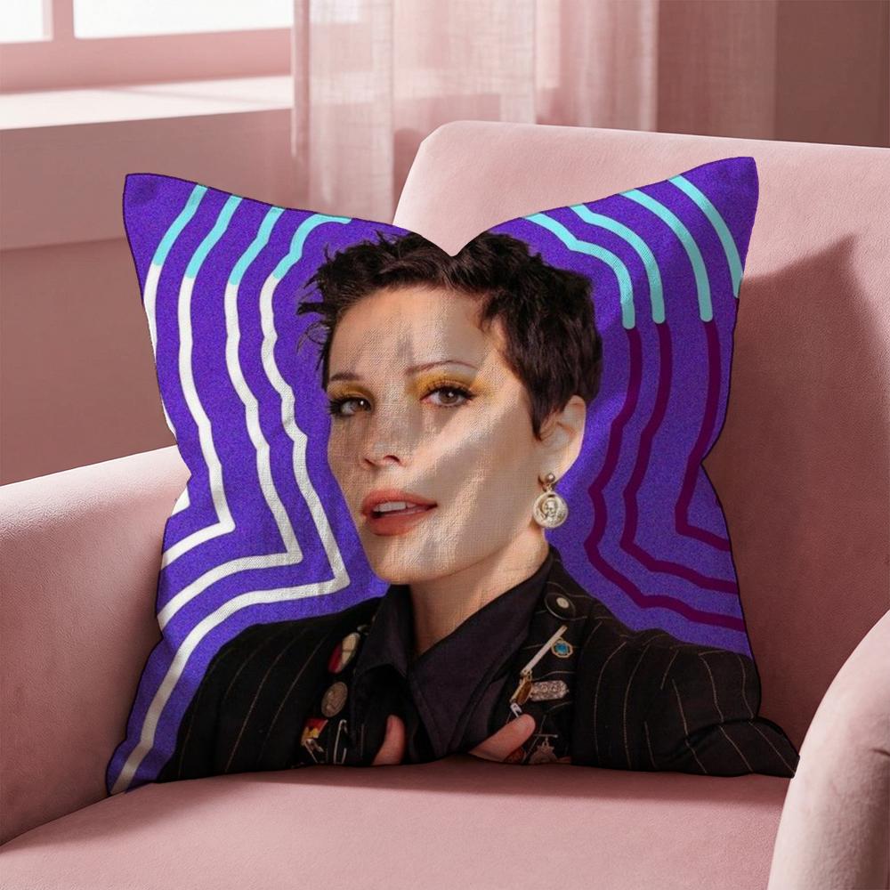 Singer H-Halsey Cushion Cover Multi-Scene Pillow Cover for Home & Car - Reversible, Soft & Durable for Daily Use