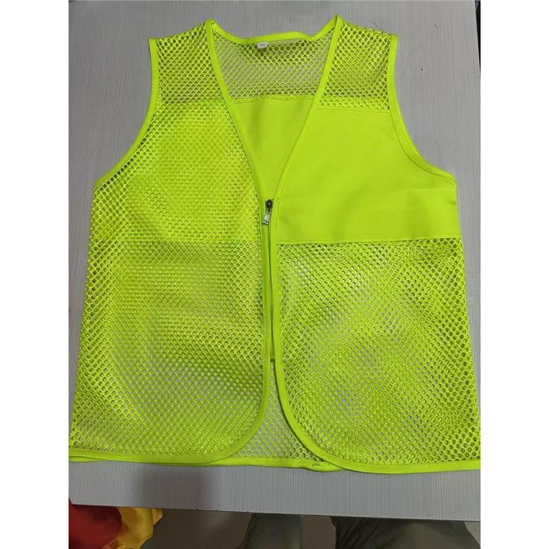 Custom Breathable Mesh Vest with Logo for Volunteer and Promotional Activities
