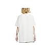 Nike Logo Letter Print Round Neck Loose Short Sleeve T-Shirt Women Tops White DX7919-121