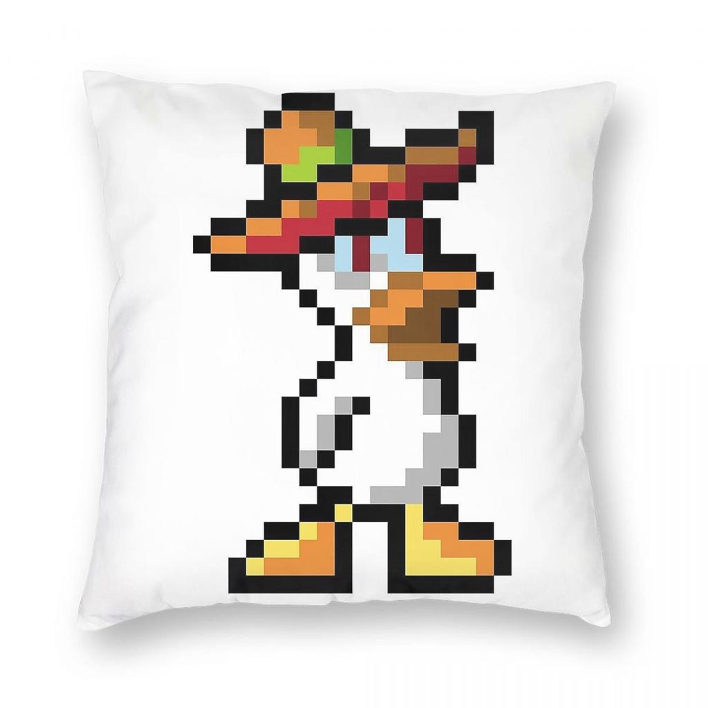 Duck Game Sombreros Hat Square Pillowcase Polyester Linen Velvet Printed Zip Decor Pillow Case Home Cushion Cover