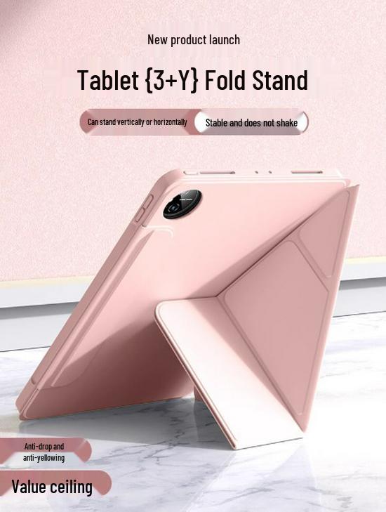 Buckle 3YAir12Pro122 Tablet Weiches Licht Schutzhülle - Dreifachfaltbares Design für Hua Tablet