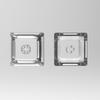XDA Keycaps Mechanical Keyboards 1U Keycaps Blank Customized Gamer Transparents Crystal Keycaps Mx Switches XDA Height