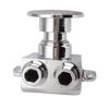 Foot Pedal Valve Copper Touchless Foot Pedal Water Valve Set for Basin Water Tap Bathroom Basin