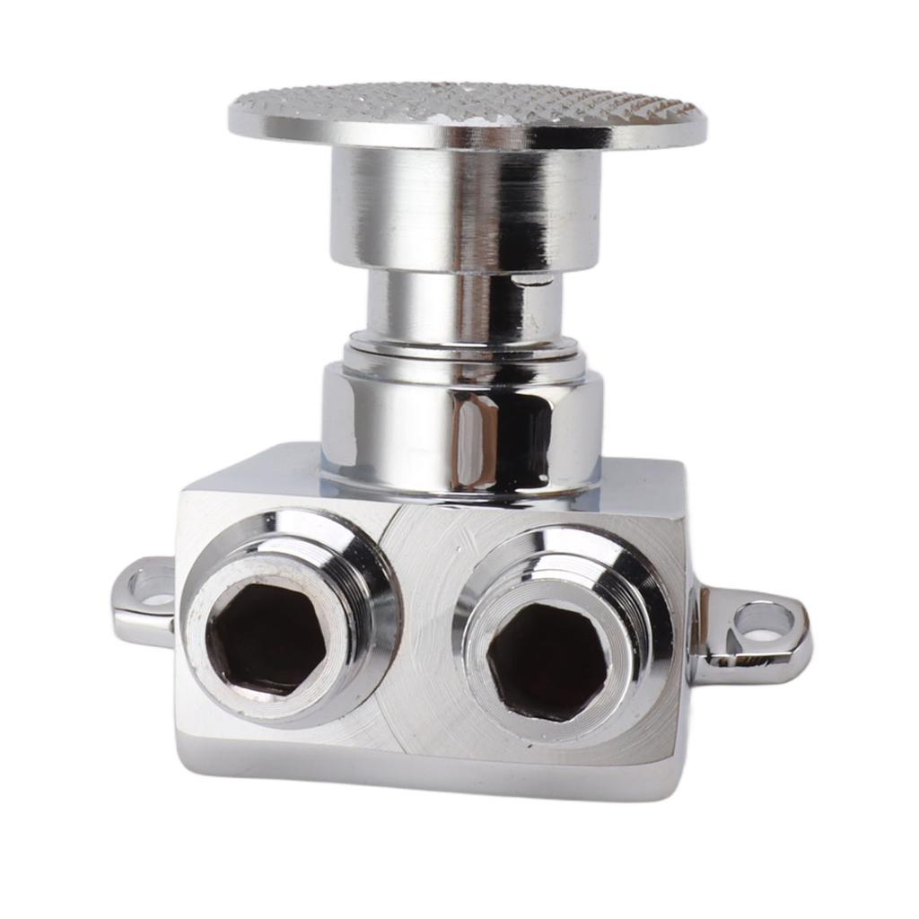 Foot Pedal Valve Copper Touchless Foot Pedal Water Valve Set for Basin Water Tap Bathroom Basin