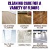 JUE-FISH Household Wood Floor Cleaning Liquid Decontaminating Decontaminating Perfuming Cleaner Polishing Quick-Drying Brightening Floor Stain Remover