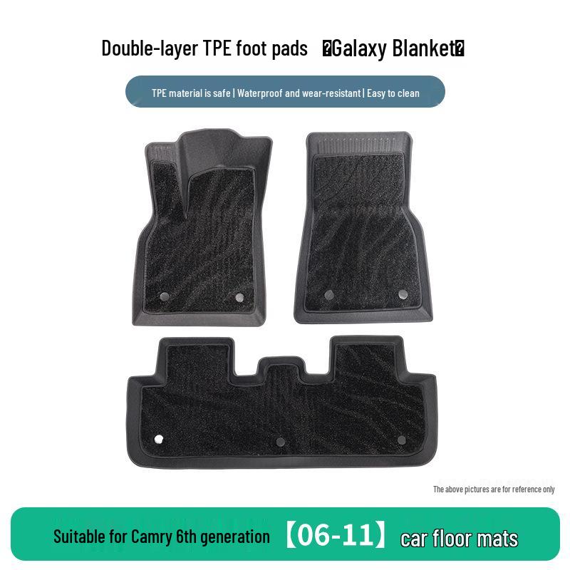 TPE Non-slip Floor Mats for 2006-2011 Toyota Camry 6th Gen