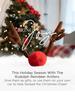 Christmas Reindeer Antler Car Decoration Kit – Rudolph Red Nose + Jingle Bells, Festive Auto Accessory Gift.