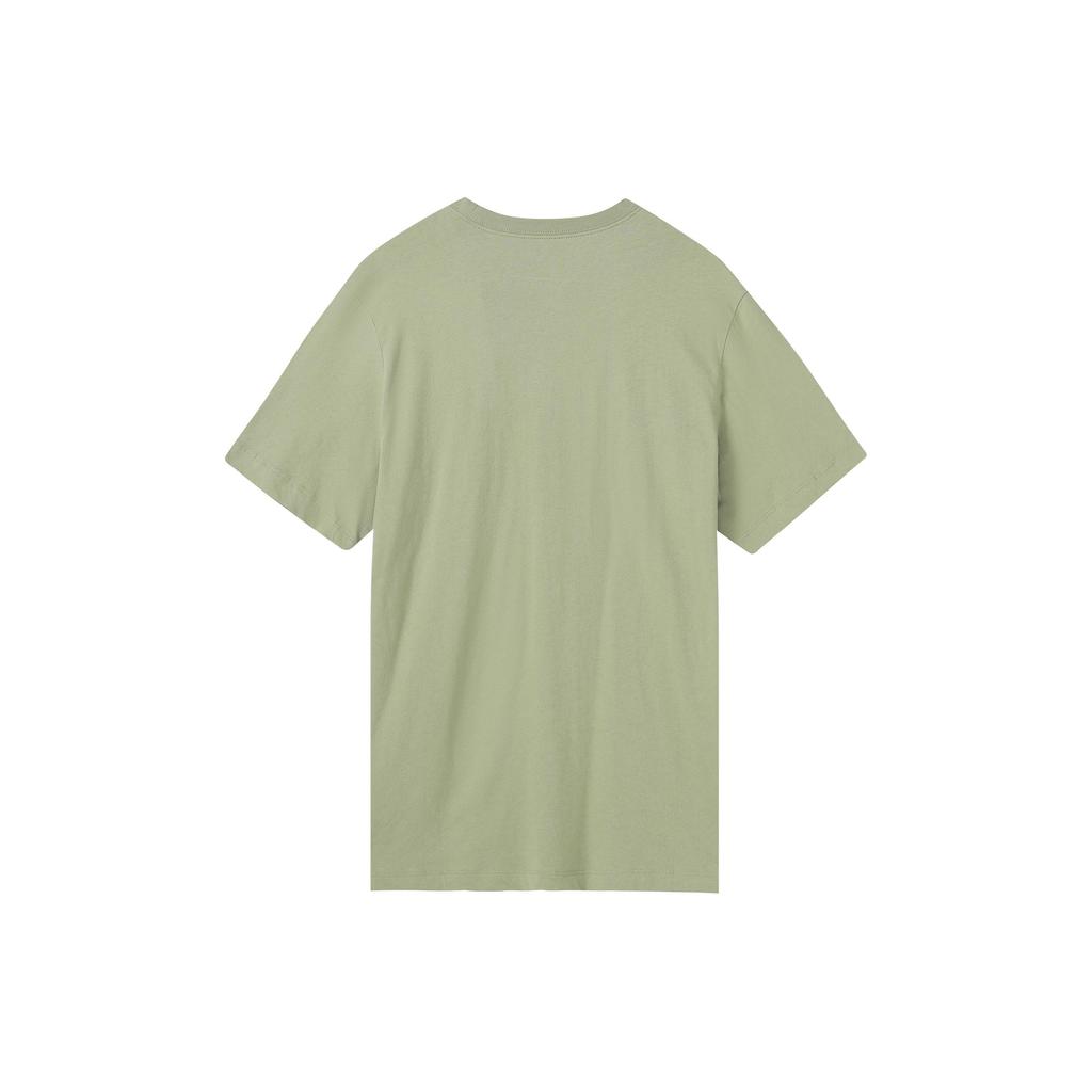 Nike T Shirts Men's Matcha Crew Neck Moderate Straight Fit AR5005-386