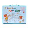 208 Pcs Children Drawing Kit Safe Washable Environmentally Friendly Kids Art Painting Set Gift