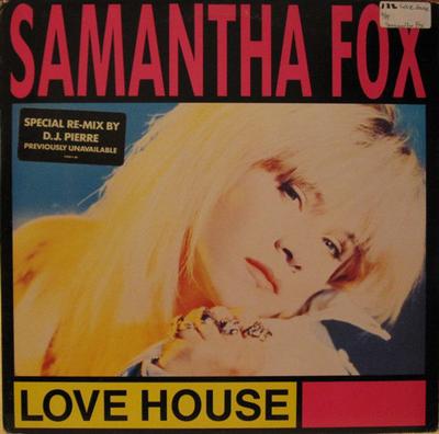 12inch Record SAMANTHA FOX - Love House 12341JD Jive 1988 US Dance & Electronica Used