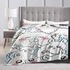Cute Chiikawa Soft Warm Blankets Picnic Plush Throw Blanket Novelty Home Decor Flannel Bedspread Sofa Bed Cover