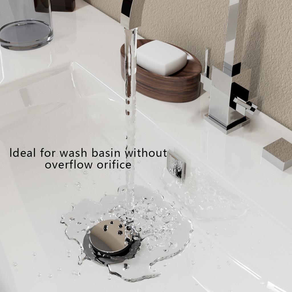 Badezimmer Waschbecken Becken Manuelle Lift Ablaufstöpsel Waschbeckenstöpsel Ablauf Filter Ersatz Ablaufstopfen Badewannenstöpsel Langlebig