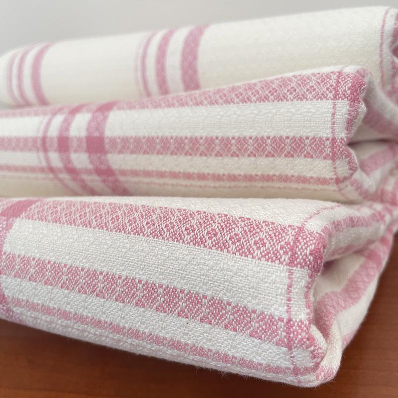 Doppelgröße reine Baumwolle Jacquard Bettlaken - Dick, Atmungsaktiv, Hautfreundlich für Herbst/Winter