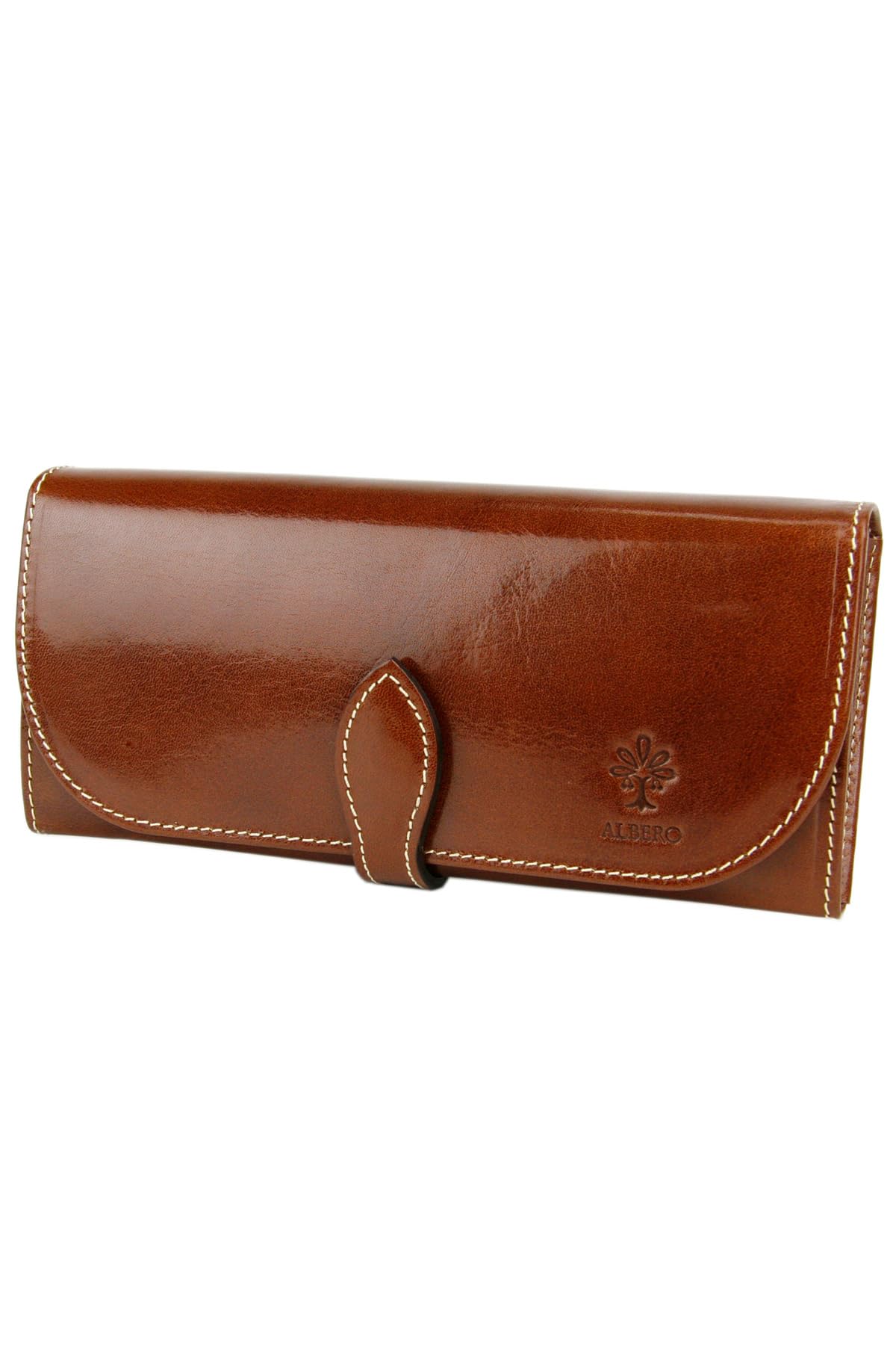 

OLD MADRAS Long Wallet with Coin Purse 6504 Brown [Albero] AL-6504-23 коричневий