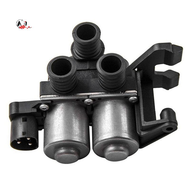 A10E-Solenoid Air Conditioning Coolant Climate Heater Water Control Valve For BMW E36 318I 323I 325I 328I M3 64118375792 BlackSilver