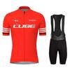 Rvouei Cube Pro Letní cyklistický dres Set Letní prodyšný Pánské oblečení na kolo MTB Maillot Ropa Ciclismo Uniforma Oblek