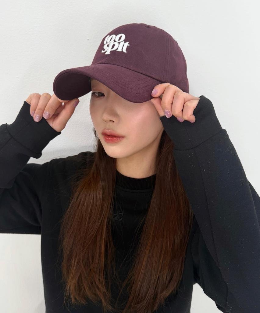 Tueseupis Signature Ball Cap (Burgundy)
